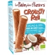 koekjes Crousty Roll KOKOS van Bisson 125 g, ca 0,4 g eiwitten per koekje THT 21-04-2022 NU € 2,95